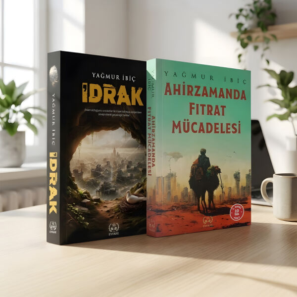 İdrak & Ahir Zamanda Fıtrat Mücadelesi (Yağmur İbiç) 2'li Kitap Seti - 1
