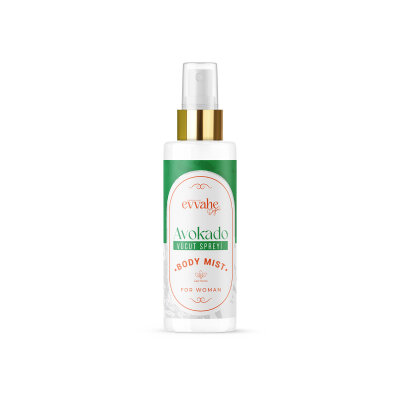 Avokado Kokulu Vücut Spreyi 100ml - EVVAHE DOĞAL