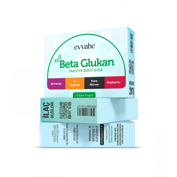 Beta Glukan 12 saşe x 5gr. - EVVAHE DOĞAL