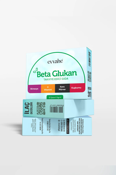 Beta Glukan 12 saşe x 5gr. - EVVAHE DOĞAL