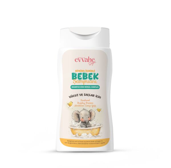 Bitkisel İçerikli Bebek Şampuanı (190 ml) - 1