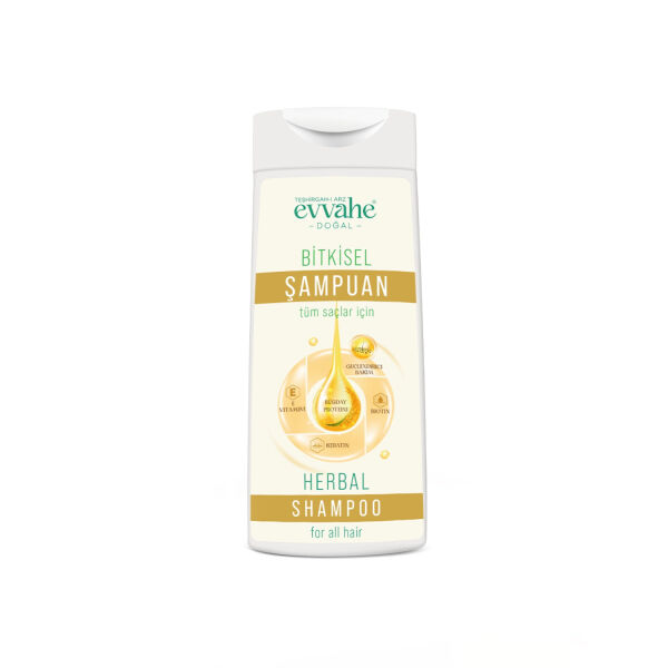 BİTKİSEL İÇERİKLİ ŞAMPUAN (290 ml) - EVVAHE DOĞAL
