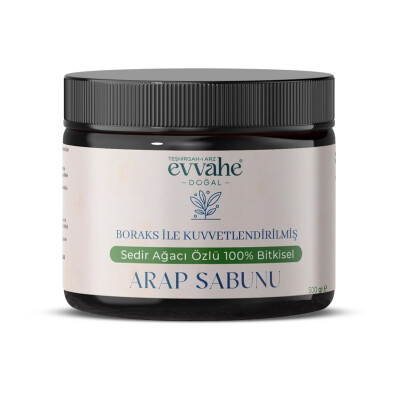 Borakslı Arap Sabunu 500 Gr. - EVVAHE DOĞAL