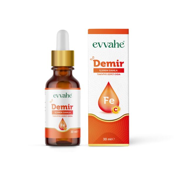 Demir İçeren Damla Takviye Edici Gıda 30ml - 1