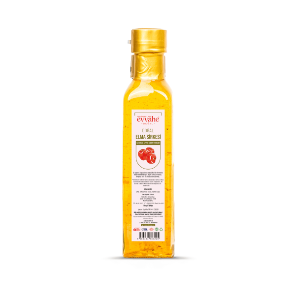 Doğal Elma Sirkesi (225 ml) - EVVAHE DOĞAL