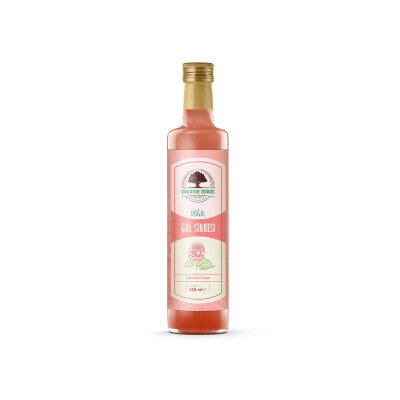 Doğal Gül Sirkesi (250 ml) - EVVAHE DOĞAL
