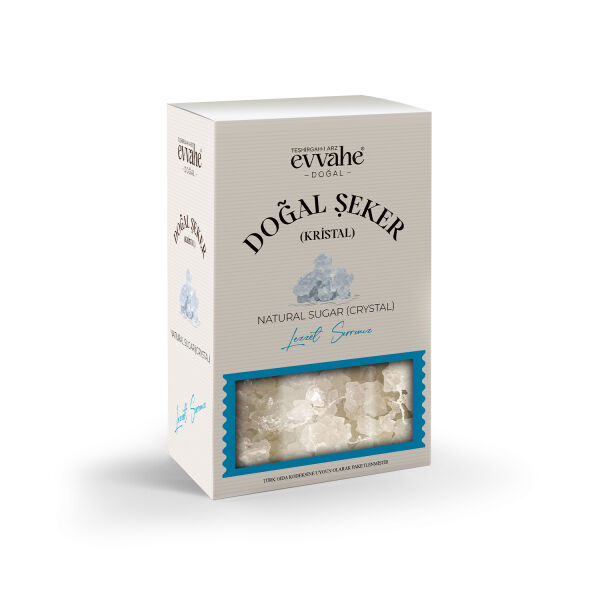 Doğal Şeker (Kristal) 500 Gr. - EVVAHE DOĞAL