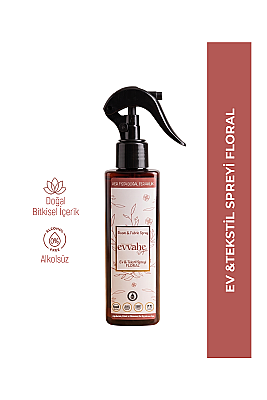 Evvahe Ev & Tekstil Spreyi FLORAL 200 ml - EVVAHE DOĞAL
