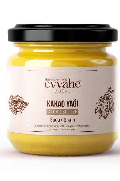 Kakao Yağı 150gr. - EVVAHE DOĞAL