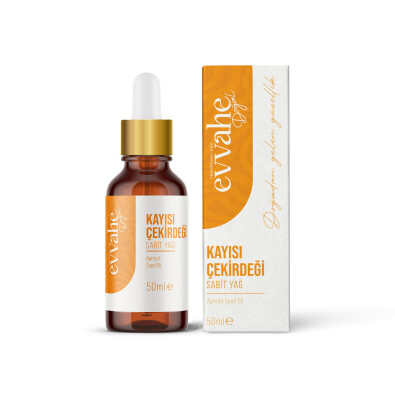 Kayısı Çekirdeği Sabit Yağı 50 ml e - EVVAHE DOĞAL