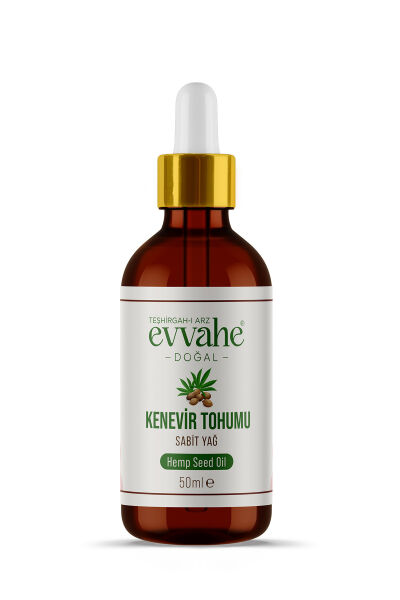 Kenevir Tohumu Yağı (50ml.) - EVVAHE DOĞAL