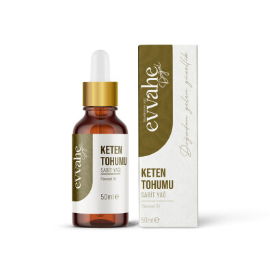 Keten Tohumu Yağı (50 ml.) - EVVAHE DOĞAL