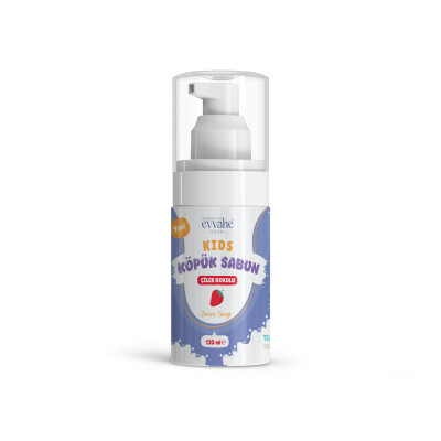 Köpük Sabun Çilek Kokulu 120ml - EVVAHE DOĞAL