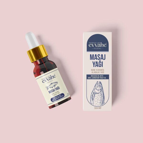 Alabalık Masaj Yağı 50ml e - EVVAHE DOĞAL