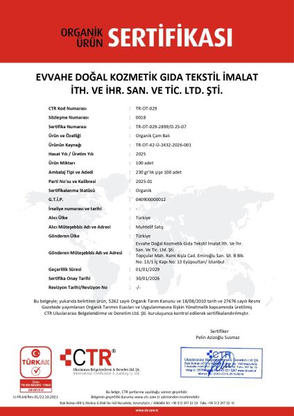 Organik Çam Balı 230g - 3