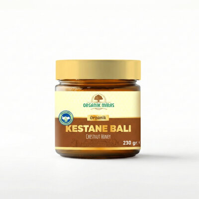 Organik Kestane Balı 230g - Organik Miras