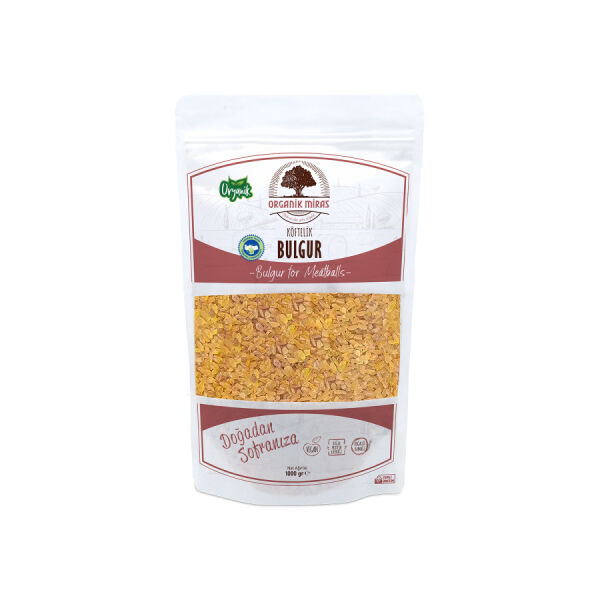 Organik Köftelik Bulgur 1kg - 1