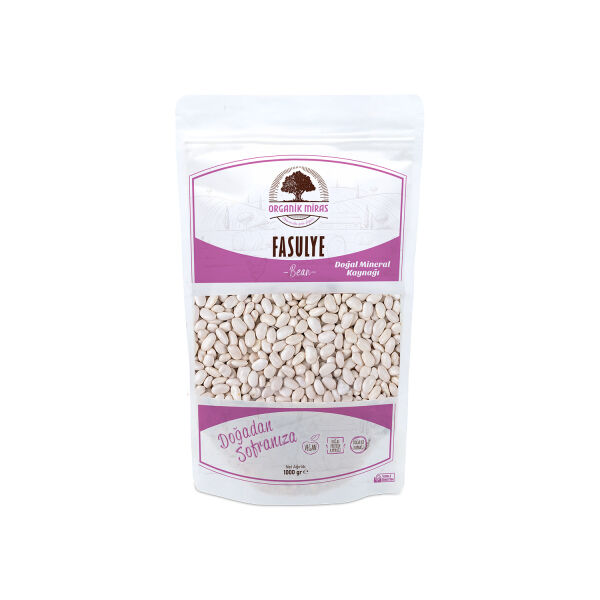 Organik Miras Dermason Fasülye 1kg - 1