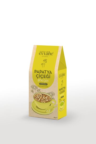 PAPATYA ÇİÇEĞİ (50 GRAM) - EVVAHE DOĞAL