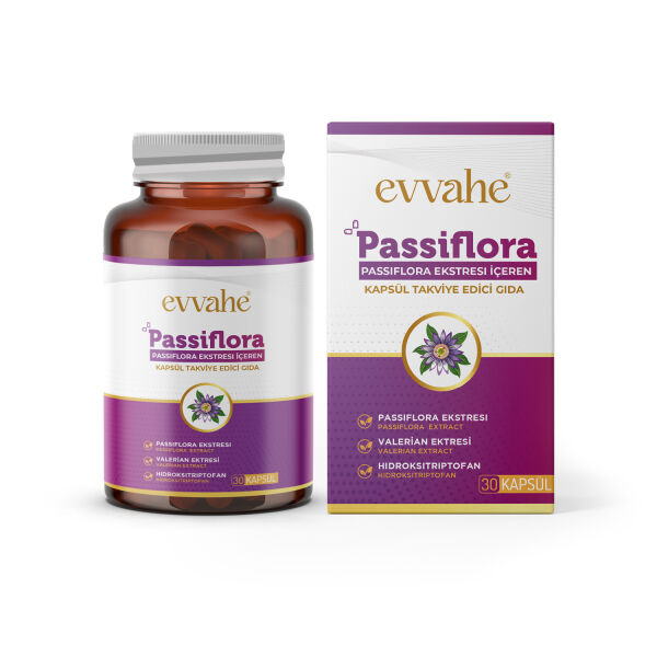 Passiflora Ekstresi İçeren Kapsül Takviye Edici Gıda - 1