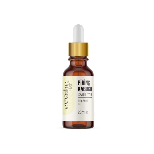 Pirinç Kabuğu Yağı 20ml - EVVAHE DOĞAL