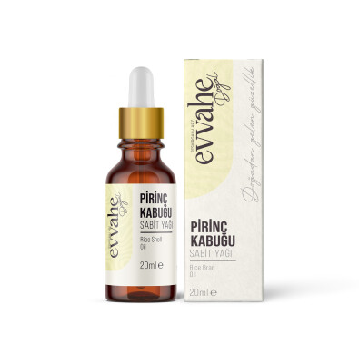 Pirinç Kabuğu Yağı 20ml - EVVAHE DOĞAL