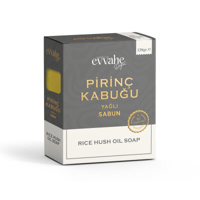 Pirinç Kabuğu Yağlı Sabun - EVVAHE DOĞAL