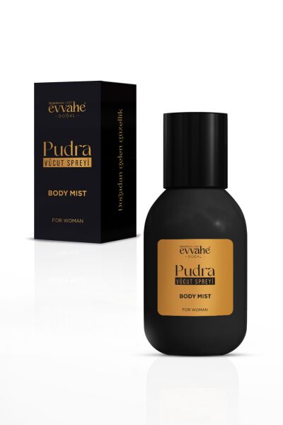 Pudra Vücut Spreyi 100ml - EVVAHE DOĞAL