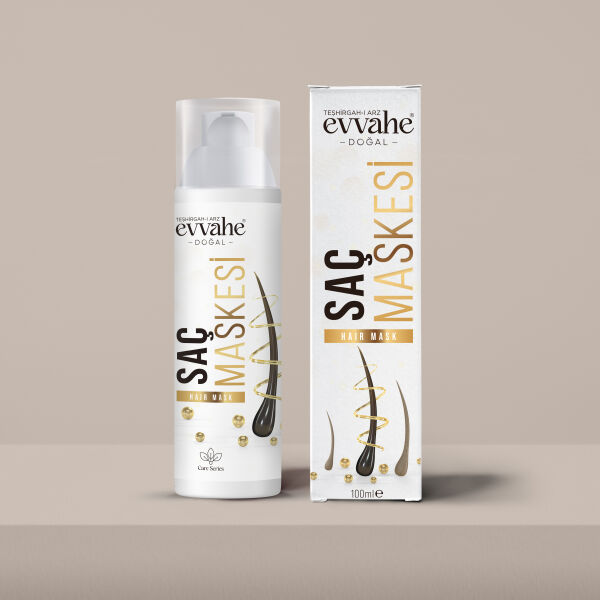 SAÇ MASKESİ 80 ml - EVVAHE DOĞAL