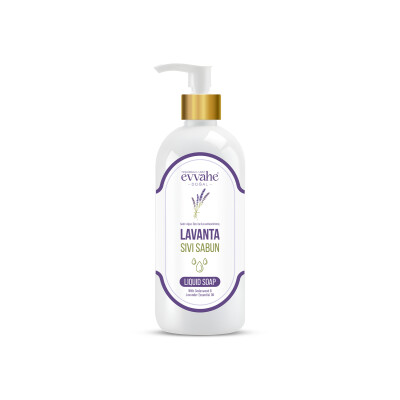 Lavanta Yağlı Bitkisel Sıvı Sabun 400ml - EVVAHE DOĞAL