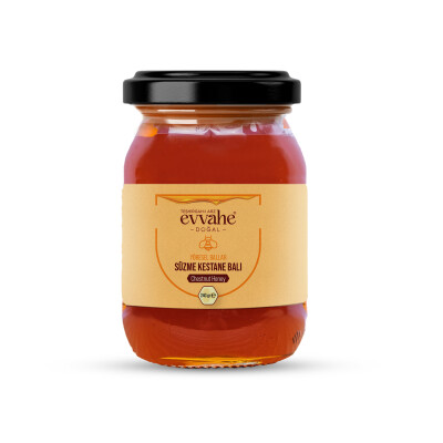 Süzme Kestane Balı (240gr) - EVVAHE DOĞAL