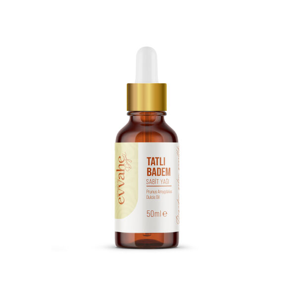 Tatlı Badem Yağı (50 ml) - EVVAHE DOĞAL