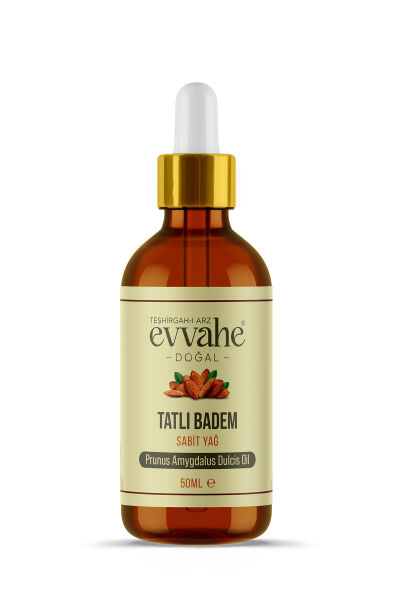 Tatlı Badem Yağı (50 ml) - EVVAHE DOĞAL