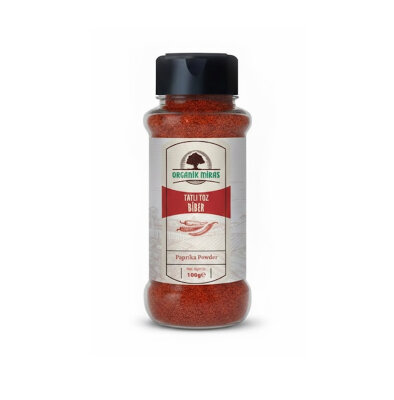 Tatlı Toz Biber 100g - Organik Miras