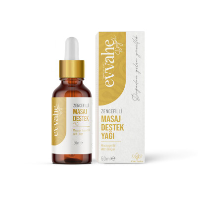 Zencefil Yağlı Masaj Destek Yağı 50ml e - EVVAHE DOĞAL